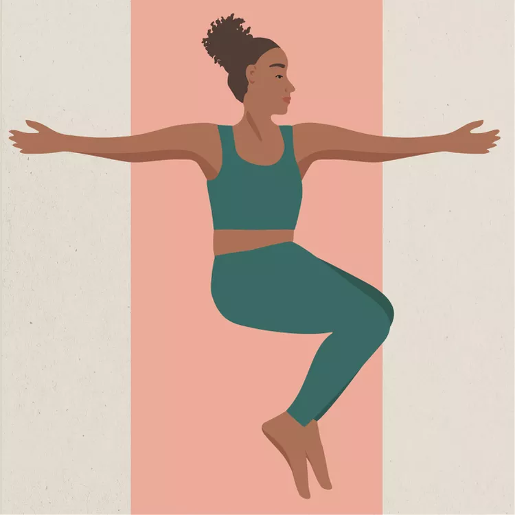 Revolved Abdomen Pose (Jathara Parivartanasana)