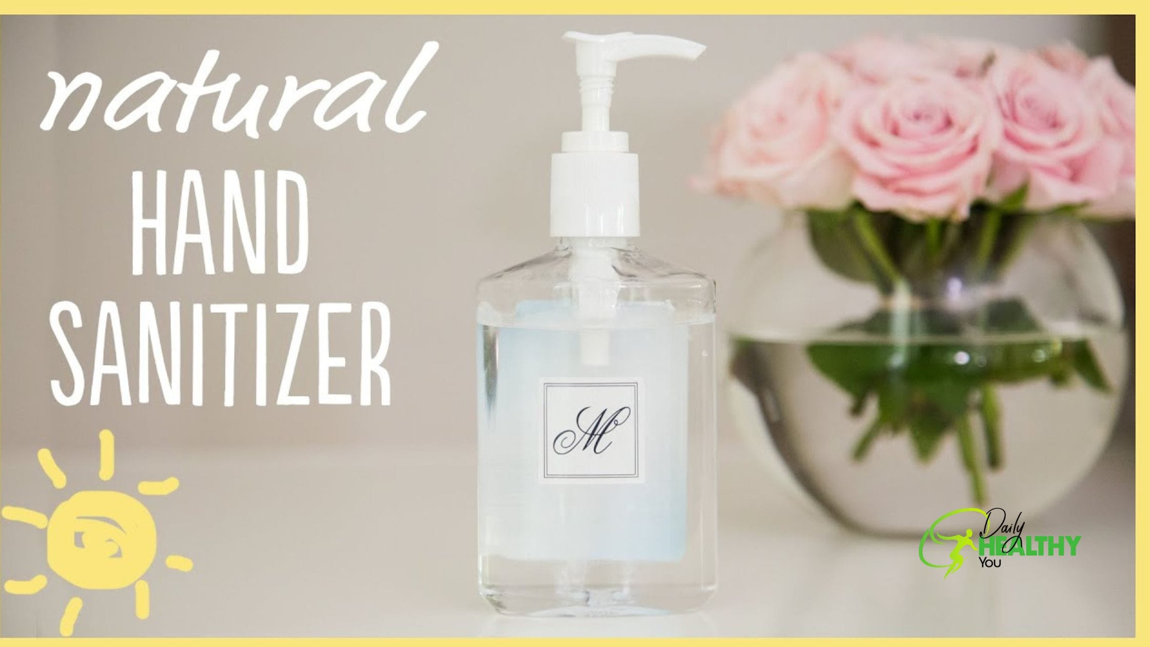 Natural Homemade Hand Sanitizer